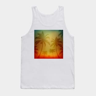 Hawaiian Silhouette Tank Top